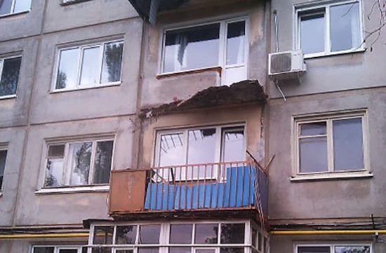 Calentamiento de un balcón en Jruschov - aspectos legales y técnicos