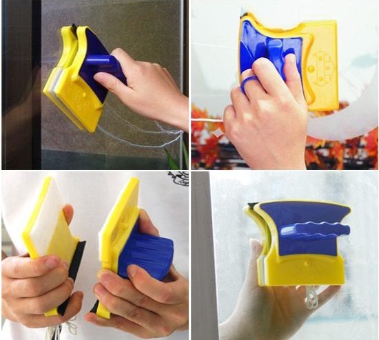 Cepillo magnético para lavar ventanas: consejos de uso