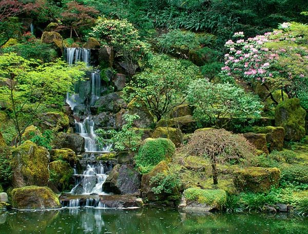 Jardín japonés de piedras DIY