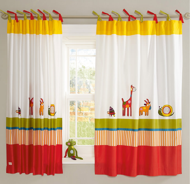 Opciones para fijar cortinas a la barra de la cortina