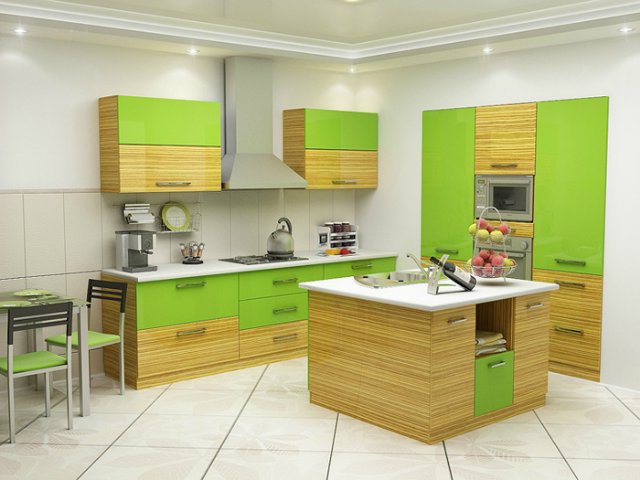 Muebles de Cocina: elegir el color