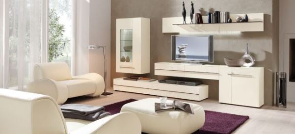 Sala de estar de estilo moderno: principios de decoración