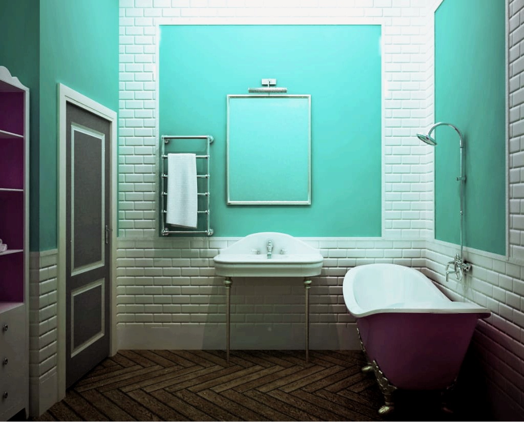 El baño sin azulejos: cómo terminar las paredes