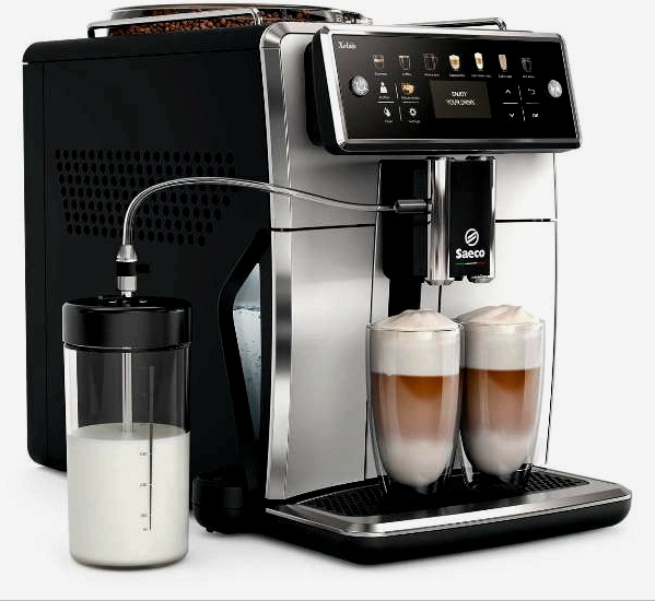 Máquina de café con pantalla táctil