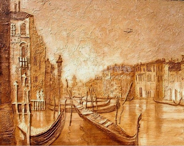 El cuadro del yeso veneciano