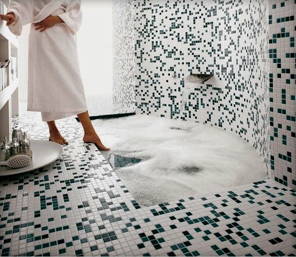 Mosaicos en el baño