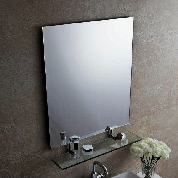 El espejo del baño - vertical