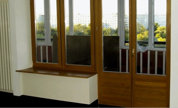 Puertas de balcones con doble acristalamiento