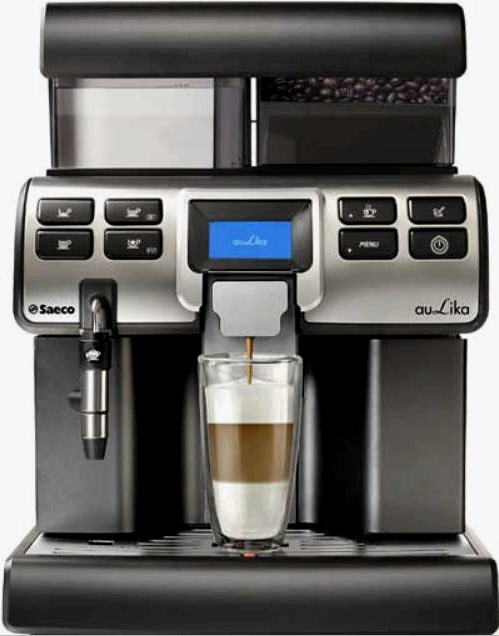 Máquina de café con dos molinillos