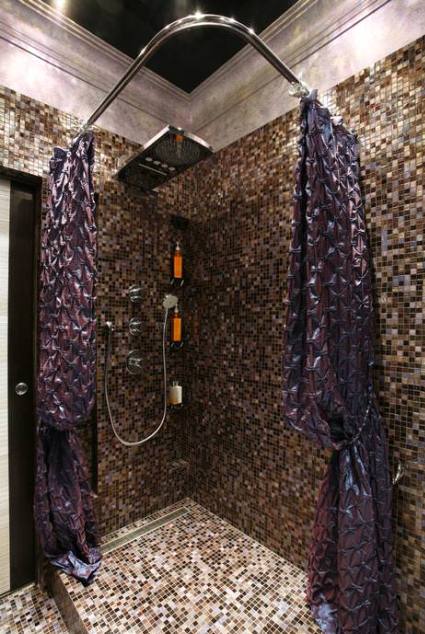 Cabina de ducha de bricolaje: opciones de fotos y matices de construcción