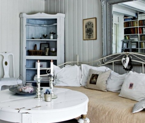 Interior de una casa privada, ejemplos de fotos.  ¿Cómo amueblar una cabaña de verano?