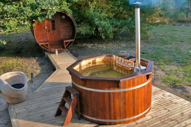 Bañera de hidromasaje climatizada: ¡tratamientos de agua al aire libre en cualquier época del año!