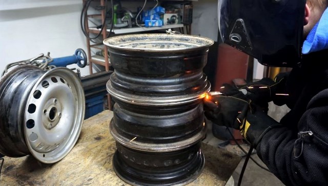 Estufas y barbacoas de discos de ruedas: ideas geniales para hacer sus propias manos