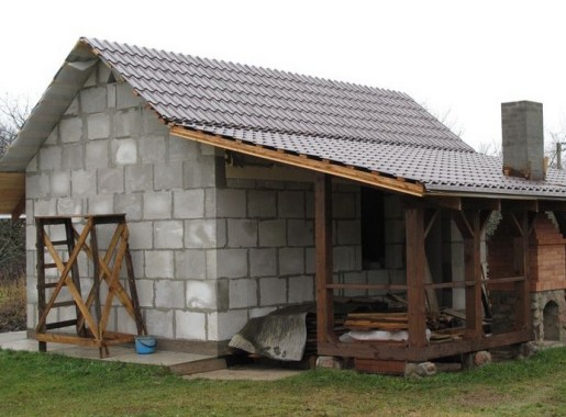Edificios en el país: opciones, ubicación.  ¿Qué construir en una cabaña de verano?