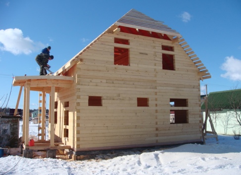 Construir una casa en invierno.  ¿Es posible construir en invierno?