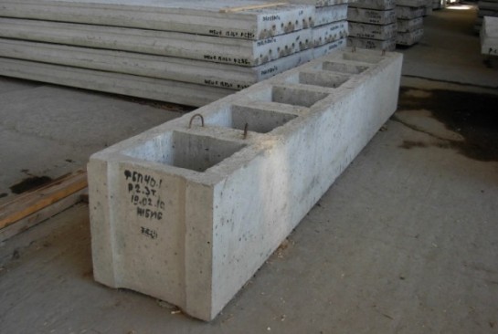 Bloques de cimentación: tamaños y precios, marcado de acuerdo con GOST, instalación de cimientos