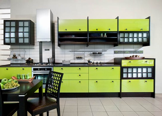 Color de la cocina: elección de combinación, foto de interiores de cocina de diferentes colores.