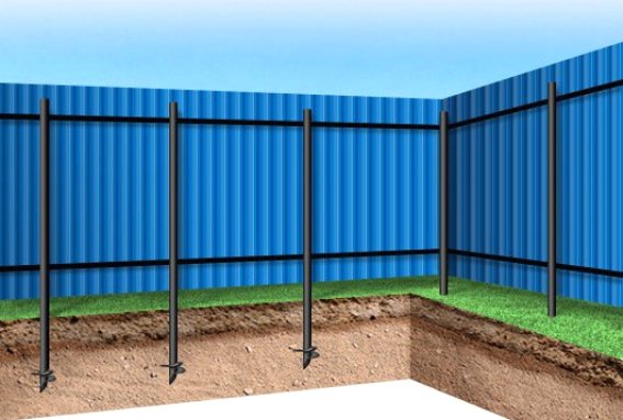 El precio de una cerca hecha de cartón corrugado con instalación: el costo de los materiales y un metro de trabajo.