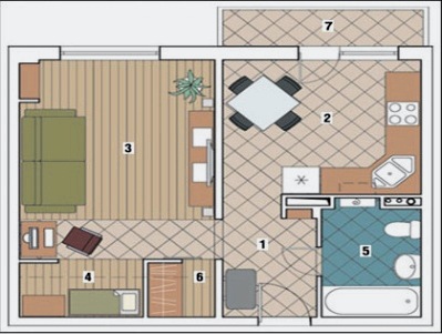 Diseño de apartamentos pequeños (39 fotos): complejidades de diseño y métodos para su solución.