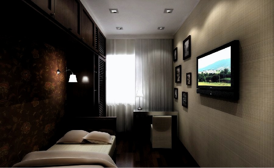 Diseño de un dormitorio estrecho (30 fotos): características de reparación y elección de muebles.