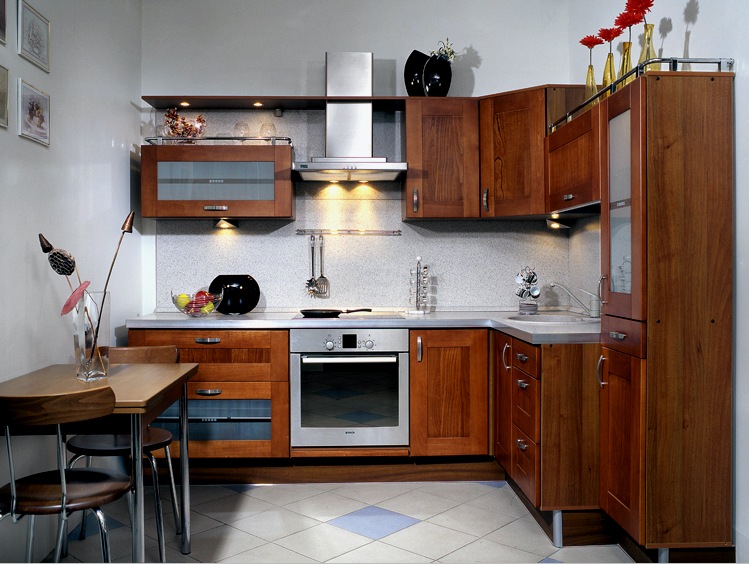 Interior de la cocina 6 metros cuadrados (54 fotos): diseño