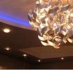 Lámparas LED para techos tensados ​​(45 fotos): características de instalación. Cintas de diodos y otros tipos