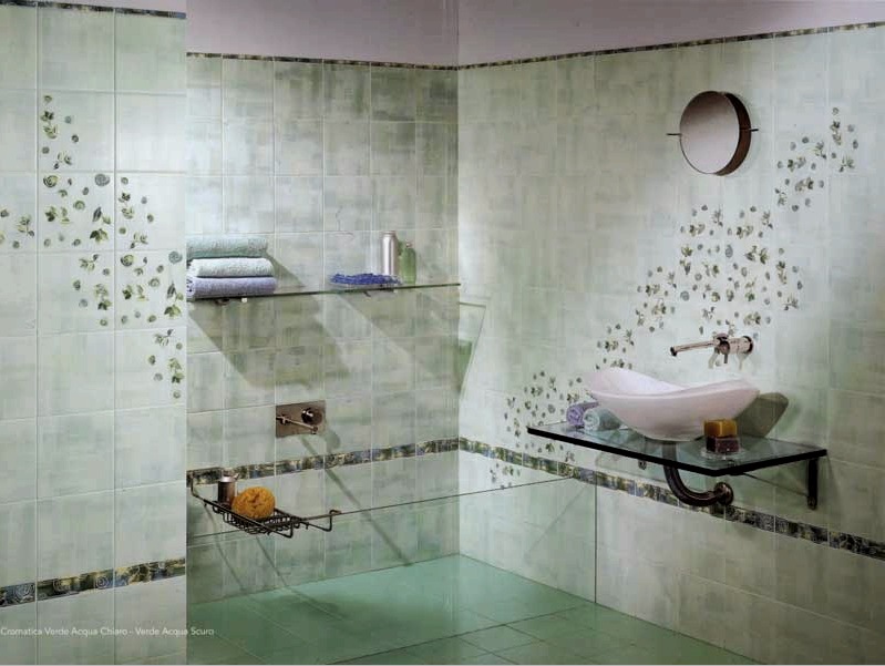 Diseño de azulejos en el baño (57 fotos): preparación de paredes, creación de una capa de refuerzo, pegado de la malla y colocación de azulejos.