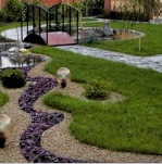 Diseño de caminos de jardín (60 fotos): requisitos funcionales, tipos de cobertura y dispositivo.