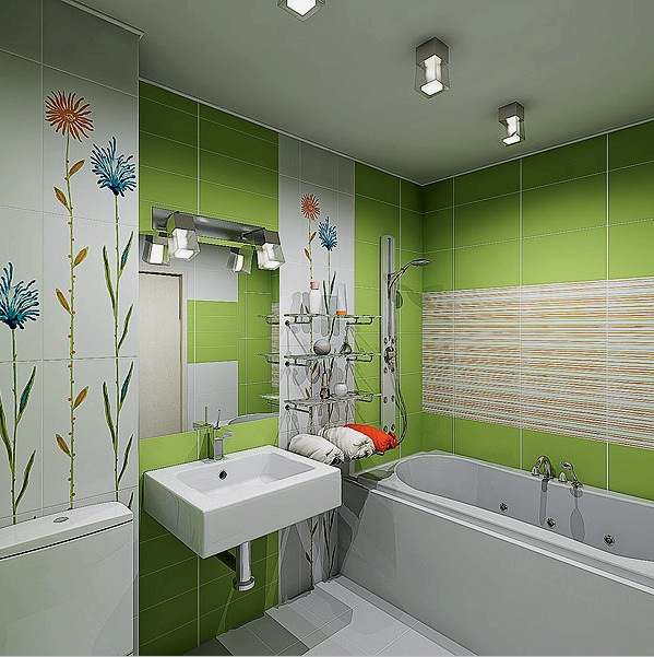 Diseño de baño en Jruschov (36 fotos): características de la decoración interior y colocación de baldosas