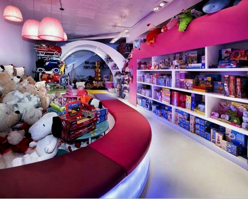 Diseño de tienda de ropa para niños (36 fotos): zonificación, iluminación y área de juegos.