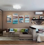 Interior de un apartamento de una habitación con guardería (36 fotos): distribución cómoda