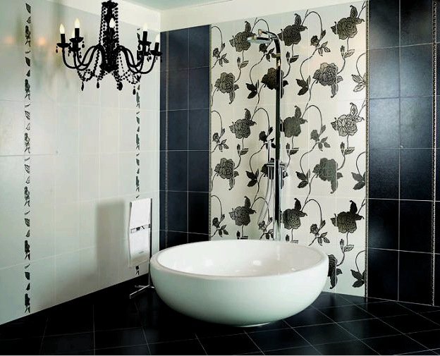 Diseño de azulejos en el baño (57 fotos): preparación de paredes, creación de una capa de refuerzo, pegado de la malla y colocación de azulejos.