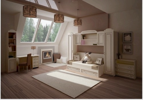 Interior de una habitación infantil para dos niñas (36 fotos). Características de las literas, diseños interiores de armarios y camas tipo podio.