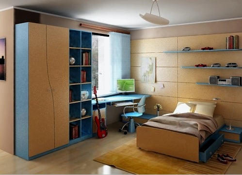 Proyecto de diseño de la habitación de un adolescente (36 fotos): combinación de colores, decoración y mobiliario.