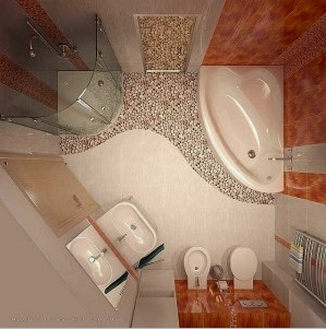 Ideas de renovación de baños (30 fotos): plan de trabajo, elección de plomería y materiales