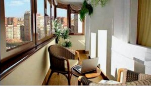 Muebles de balcón: una descripción general de las 4 opciones principales