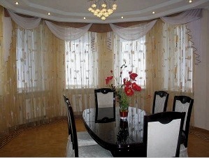 Diseño de cortinas de ventana (48 fotos): decoración de la sala de estar, dormitorio, estudio y cocina.