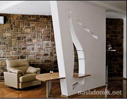 Diseño de paredes en la sala de estar (60 fotos): soluciones creativas.