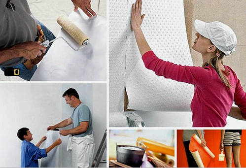 Cómo pegar papel tapiz de papel (36 fotos): características del pegado de bricolaje