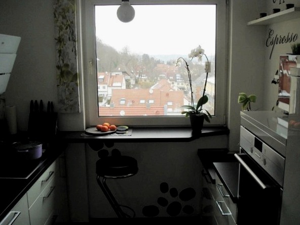 10 ideas para crear el diseño perfecto en una cocina pequeña: trucos de vida de interiores en la foto