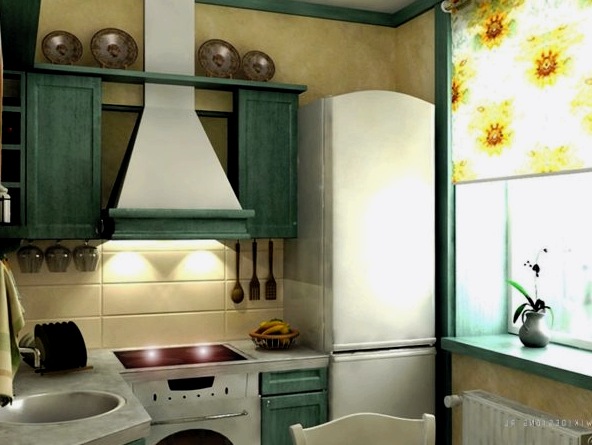 Diseño de una pequeña cocina al estilo de la Provenza: cómo equipar una pequeña cocina a la francesa.