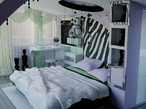 Diseño de dormitorio de 15 metros cuadrados: sutilezas de diseño.
