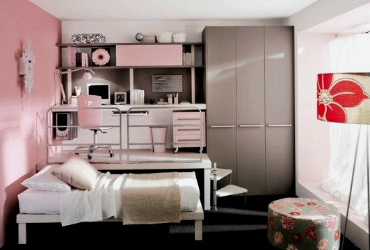 Diseño de dormitorio de niña: individualidad y funcionalidad.