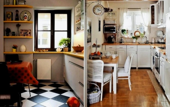 Diseño de una pequeña cocina estrecha: cómo equipar una cocina larga y estrecha.