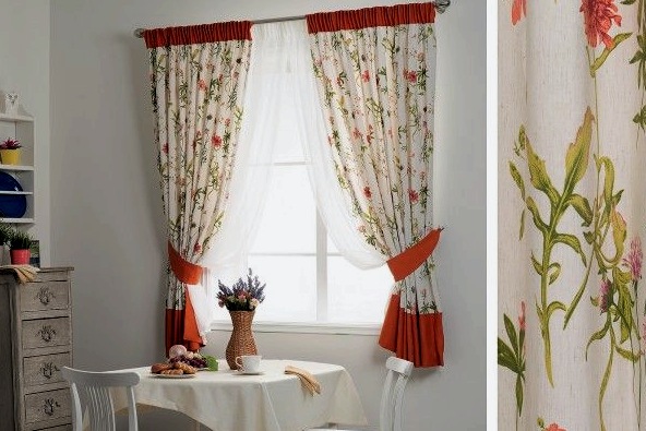 Cómo elegir cortinas para la cocina: 50 ejemplos de fotos y consejos de diseño