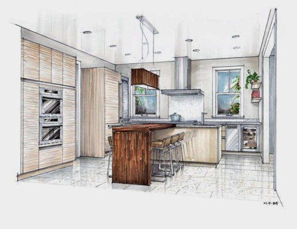 Cómo dibujar una cocina y crear tu propio proyecto de diseño.