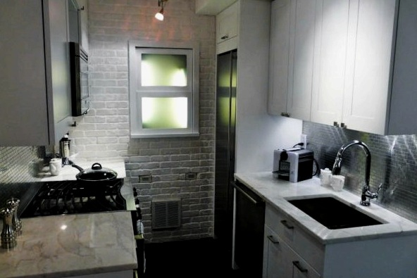 Cómo equipar una pequeña cocina de 6 m2.  metros: foto de diseño de interiores
