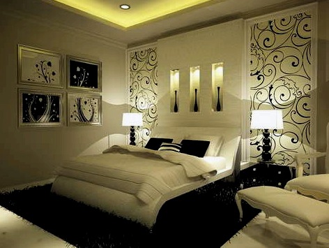 Cómo decorar las paredes del dormitorio con estilo y armonía.