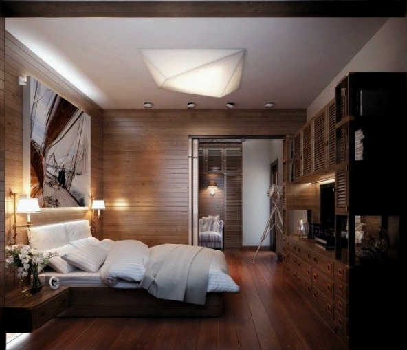 ¿Qué es un dormitorio de hombres: características de diseño?