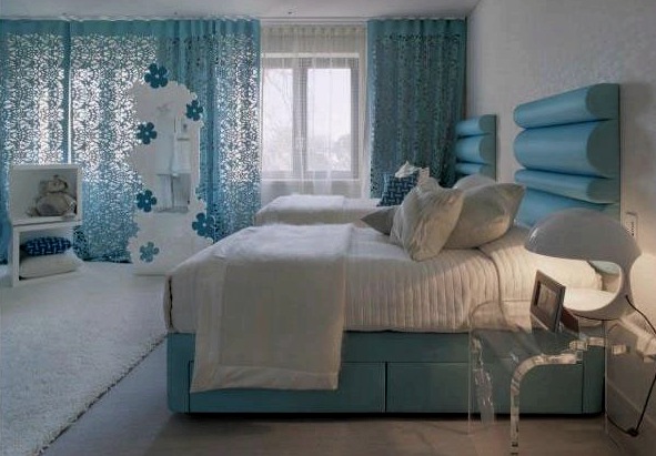De qué color elegir papel tapiz para el dormitorio para que sea agradable estar en él.